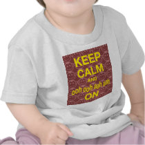 Keep Calm and Ooh Ooh Aah Aah On Monkey Art Print T Shirt