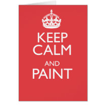 KEEP CALM AND PAINT
