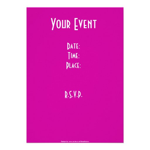 Keep Calm and Party pink starry party invitation