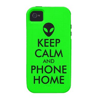 Keep Calm and Phone Home Case-Mate Case Vibe iPhone 4 Cover