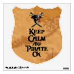Keep Calm And Pirate On Wall Graphics