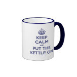 Keep Calm and Put The Kettle On mugs
