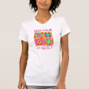 Keep Calm and Quilt Colorful Patchwork Blocks Tshirts