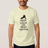 Keep Calm and Read Agatha Shirt