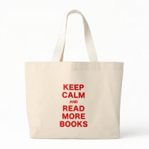 Keep Calm and Read More Books Bag