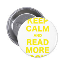 Keep Calm and Read More Books Button