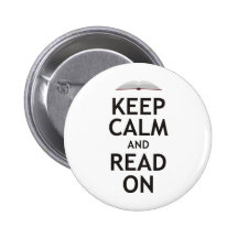 Keep Calm and Read On Buttons