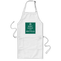 Keep Calm and Recycle Aprons