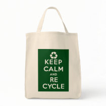 Keep Calm and Recycle bags by JSlogan Keep Calm and Recycle bags
