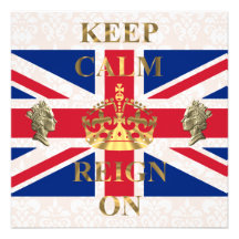 Keep calm and reign on royal jubilee custom announcement