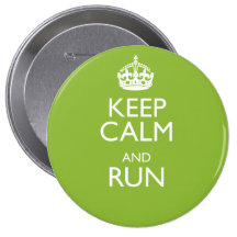 KEEP CALM AND RUN BUTTONS
