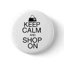 Keep Calm and Shop On Pin