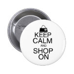 Keep Calm and Shop On Pin