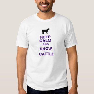show cattle t shirts