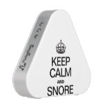 KEEP CALM AND SNORE BLUETOOTH SPEAKER