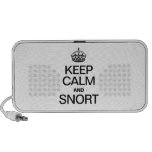 KEEP CALM AND SNORT PORTABLE SPEAKER