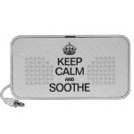 KEEP CALM AND SOOTHE TRAVEL SPEAKERS