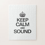 KEEP CALM AND SOUND JIGSAW PUZZLE