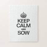 KEEP CALM AND SOW PUZZLES