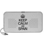 KEEP CALM AND SPAN iPhone SPEAKERS