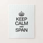 KEEP CALM AND SPAN PUZZLE