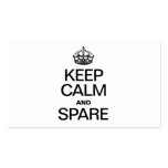 KEEP CALM AND SPARE BUSINESS CARDS