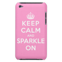 Keep Calm and Sparkle On iPod Touch Cover