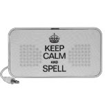 KEEP CALM AND SPELL iPod SPEAKER