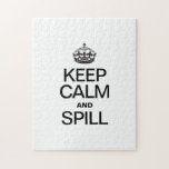 KEEP CALM AND SPILL PUZZLES