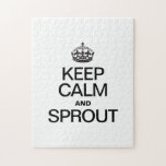 KEEP CALM AND SPROUT PUZZLE