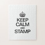 KEEP CALM AND STAMP PUZZLE