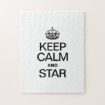 KEEP CALM AND STAR PUZZLE