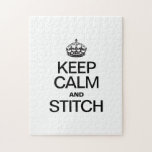 KEEP CALM AND STITCH PUZZLES