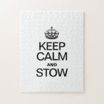 KEEP CALM AND STOW PUZZLES