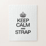 KEEP CALM AND STRAP PUZZLES