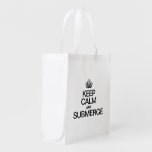KEEP CALM AND SUBMERGE GROCERY BAGS