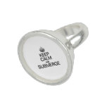 KEEP CALM AND SUBMERGE PHOTO RING
