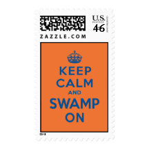 Keep Calm and Swamp On Stamps