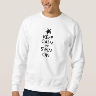 Keep Calm and Swim On Honu Sea Turtle Custom