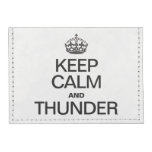 KEEP CALM AND THUNDER TYVEK® CARD CASE WALLET