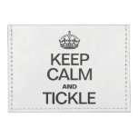 KEEP CALM AND TICKLE TYVEK® CARD WALLET