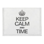 KEEP CALM AND TIME TYVEK® CARD CASE WALLET