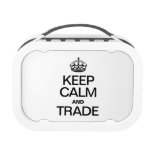 KEEP CALM AND TRADE YUBO LUNCH BOXES