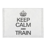 KEEP CALM AND TRAIN TYVEK® CARD CASE WALLET