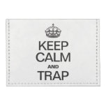 KEEP CALM AND TRAP TYVEK® CARD CASE WALLET