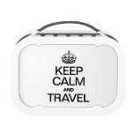 KEEP CALM AND TRAVEL LUNCH BOXES