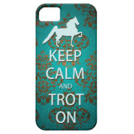 Keep Calm and Trot On Saddlebred iPhone 5 Case