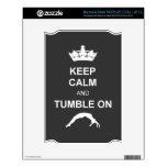 Keep calm and tumble NOOK decal
