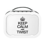 KEEP CALM AND TWIST LUNCHBOX