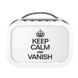 KEEP CALM AND VANISH LUNCH BOXES